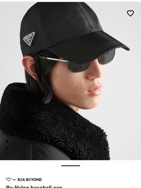Prada Re-Nylon Baseball Cap